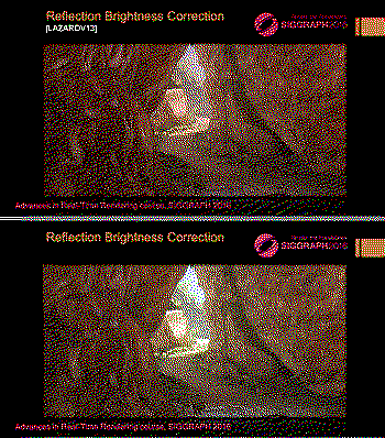 Old method (on top), new (bottom).