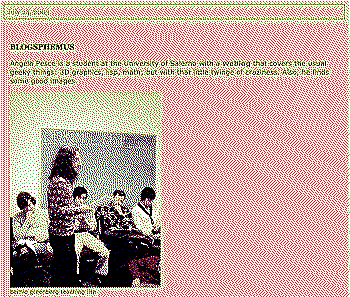 Celebrity! Somehow a "famous" lisp website noticed me back in the days...