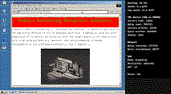 Win2000 on the web (v86 emulator)