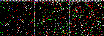 This is how the "max-spacing" style looked at 20, 40, and 60% constant density in a tile.